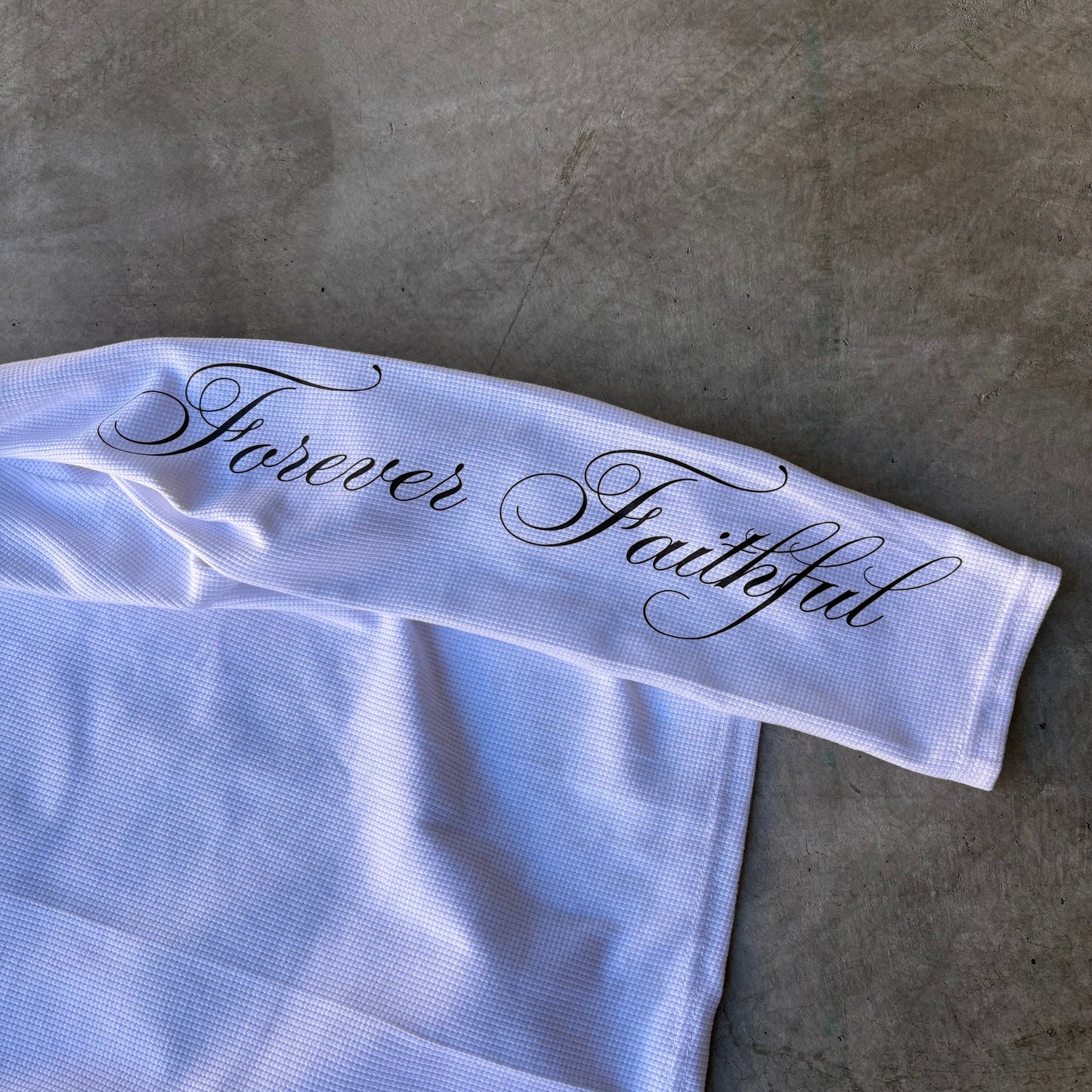 forever faithful thermal white