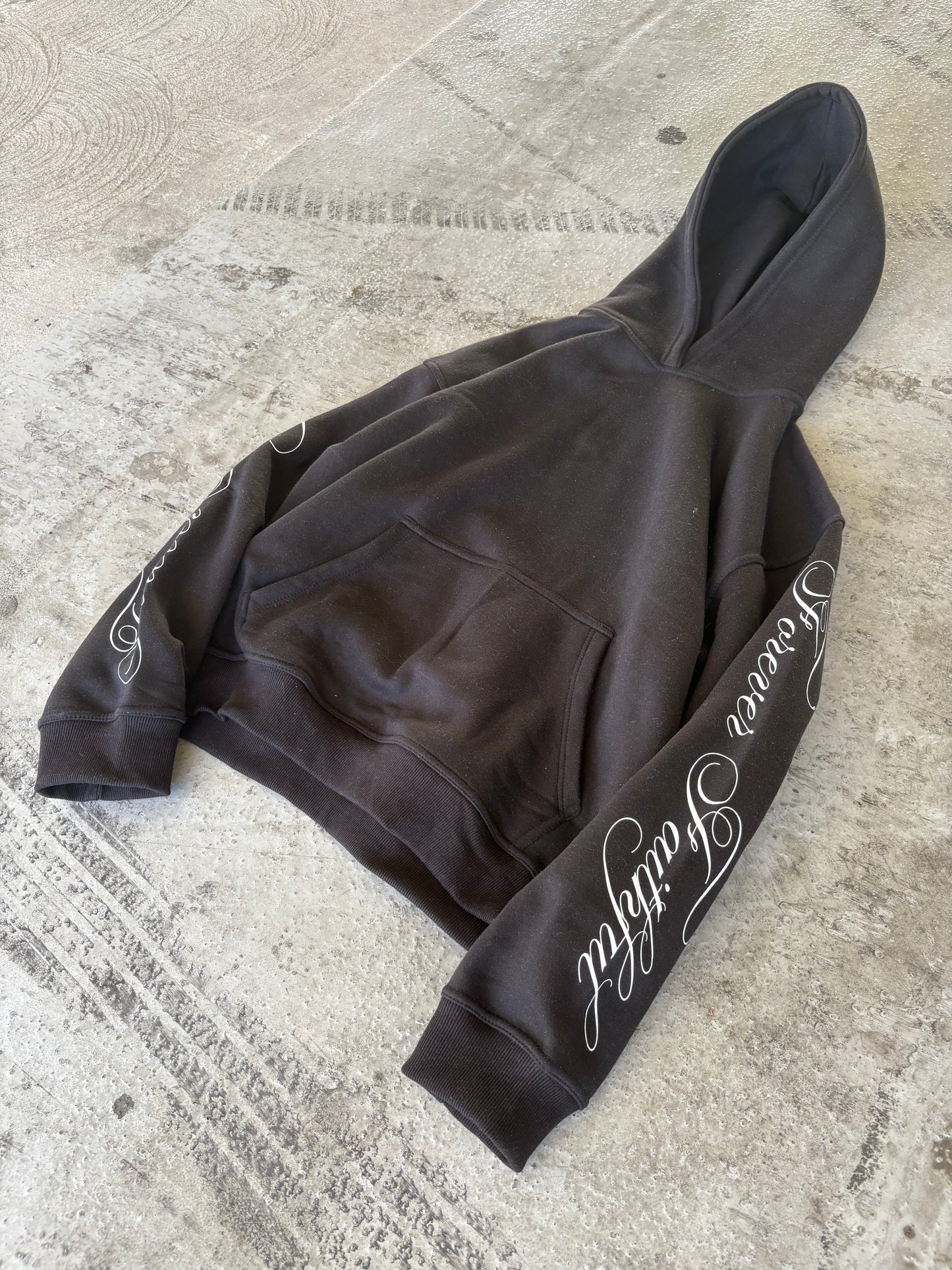 forever faithful hoodie black